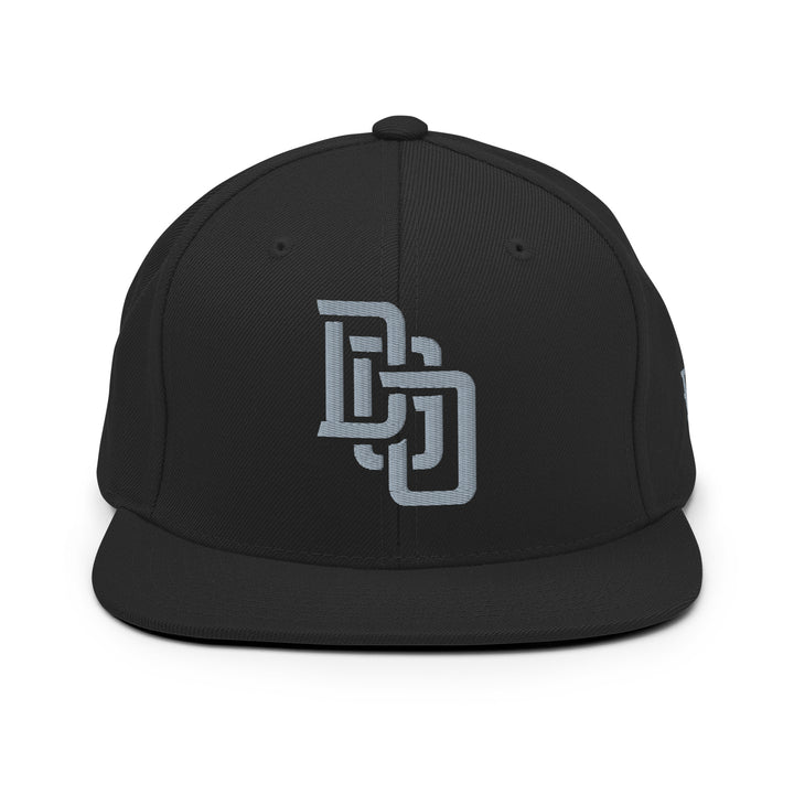 "DGO" Wool Blend Snapback | E Luna Brand SELECT | 3 Grey Thread Logos | 3D Puff Edition