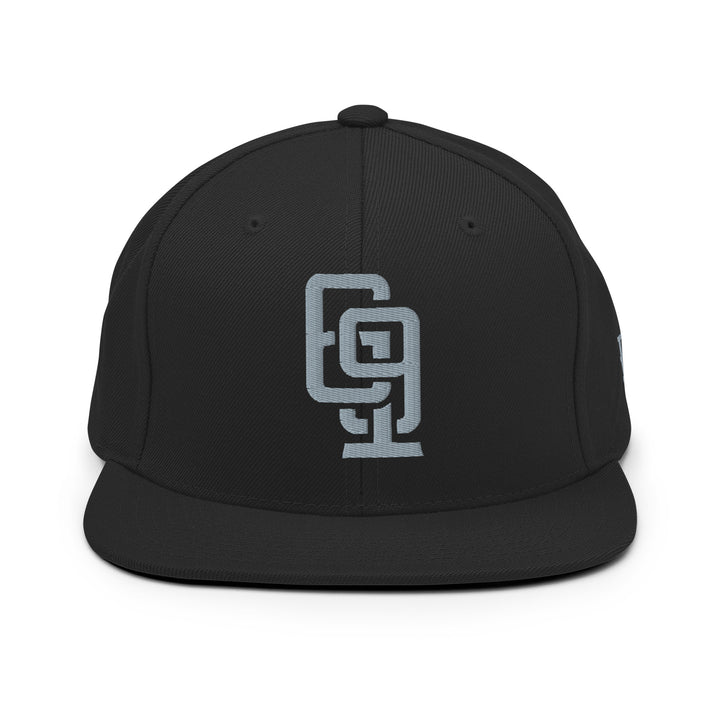 "619" Wool Blend Snapback | E Luna Brand SELECT | 3 Grey Thread Logos | 3D Puff Edition