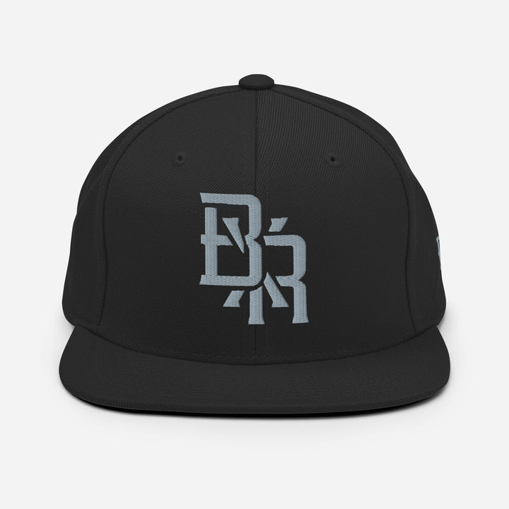 "BXR" Wool Blend Snapback | E Luna Brand SELECT | 3 Grey Thread Logos [3D Puff Edition]