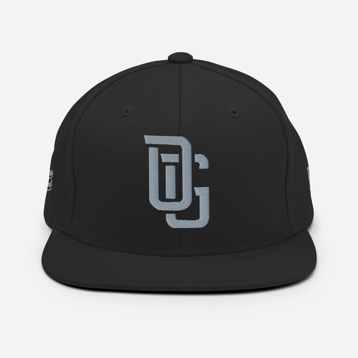 "OG" Wool Blend Snapback | E Luna Brand PREMIUM | 4 Grey Thread Logos | 3D Puff Edition