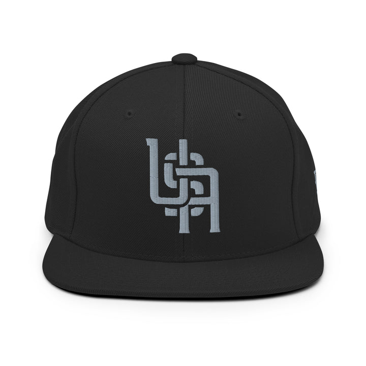 "USA" Wool Blend Snapback | E Luna Brand SELECT | 3 Grey Thread Logos | 3D Puff Edition