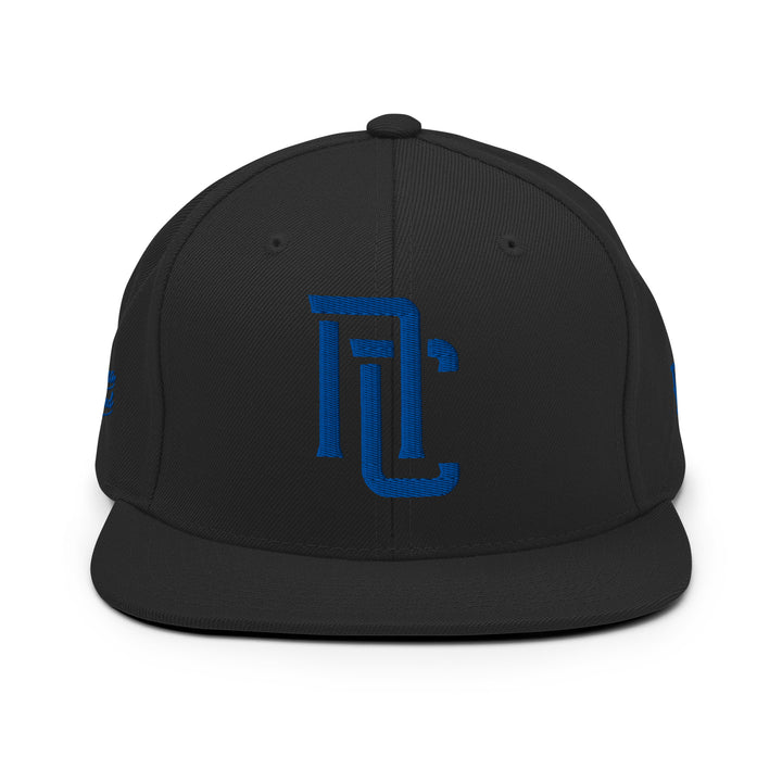 "NC" Wool Blend Snapback | E Luna Brand PREMIUM | 4 Royal Thread Logos | 3D Puff Edition