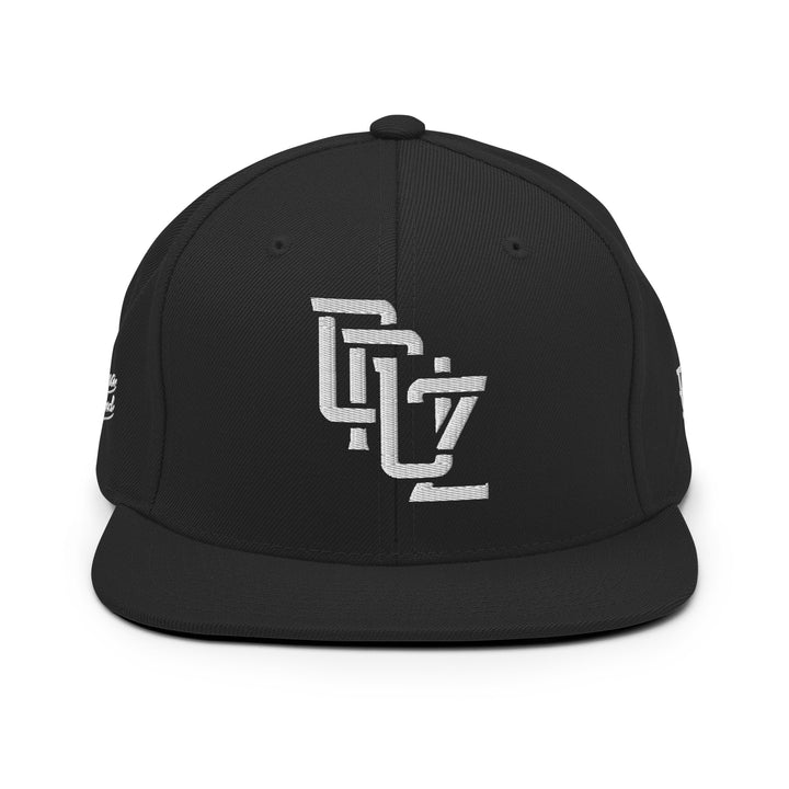 E Luna Brand "CRUZ" PREMIUM Wool Blend Snapback — front view