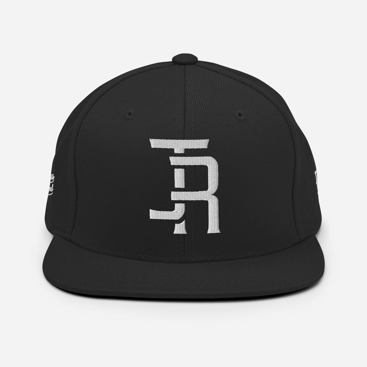 "JR" Wool Blend Snapback | E Luna Brand PREMIUM | 4 White Thread Logos | 3D Puff Edition