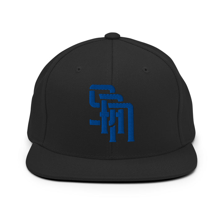 "SAN" Wool Blend Snapback | E Luna Brand CLASSIC | 1 Royal Thread Logo | 3D Puff Edition