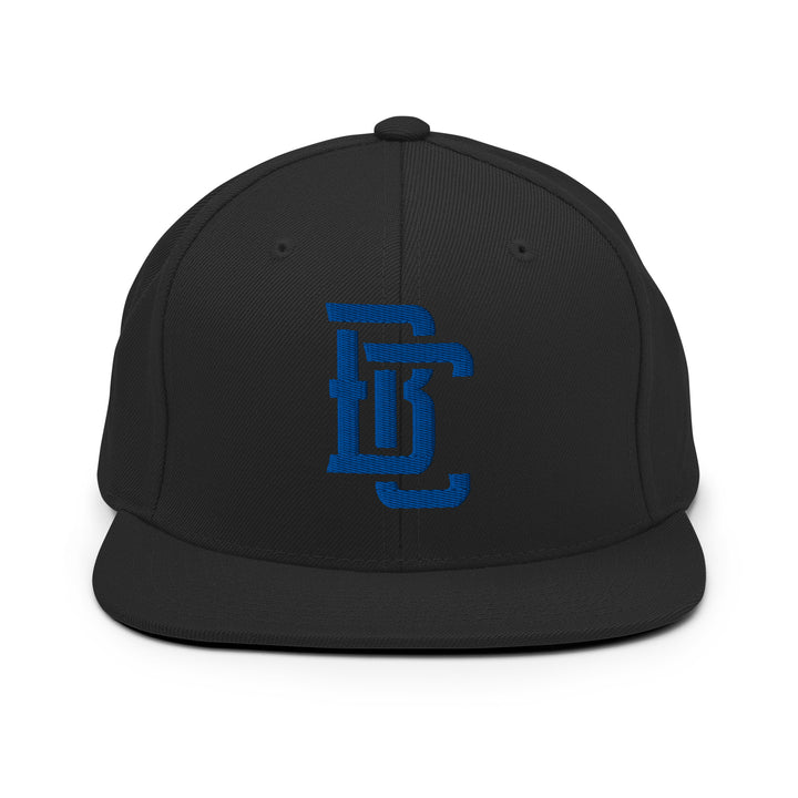 "BC" Wool Blend Snapback | E Luna Brand CLASSIC | 1 Royal Thread Logo | 3D Puff Edition