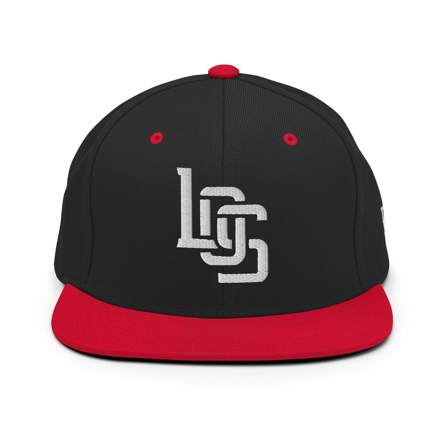 "LOS" Wool Blend Snapback | E Luna Brand ESSENTIAL | 2 White Thread Logos