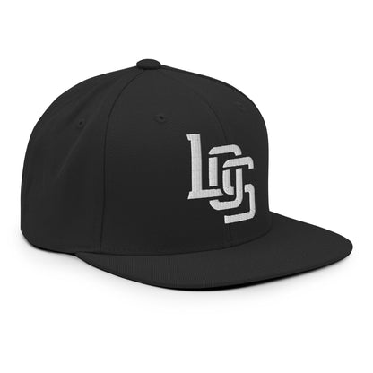 "LOS" Wool Blend Snapback | E Luna Brand ESSENTIAL | 2 White Thread Logos