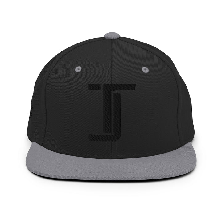 "TJ" Wool Blend Snapback | E Luna Brand PREMIUM | 4 Black Thread Logos | 3D Puff Edition