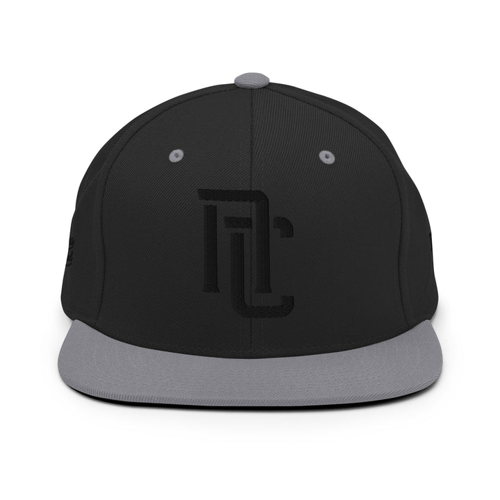 "NC" Wool Blend Snapback | E Luna Brand PREMIUM | 4 Black Thread Logos | 3D Puff Edition