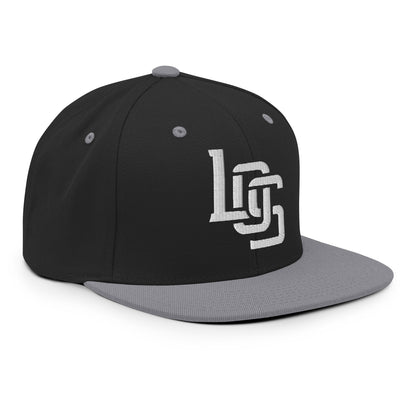 "LOS" Wool Blend Snapback | E Luna Brand ESSENTIAL | 2 White Thread Logos