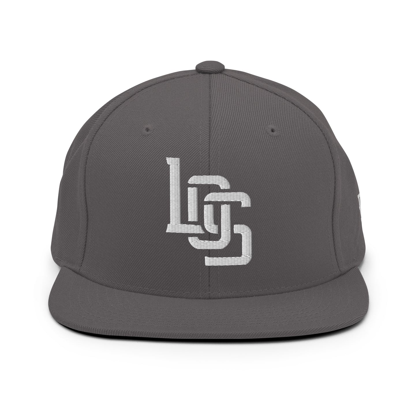 "LOS" Wool Blend Snapback | E Luna Brand ESSENTIAL | 2 White Thread Logos