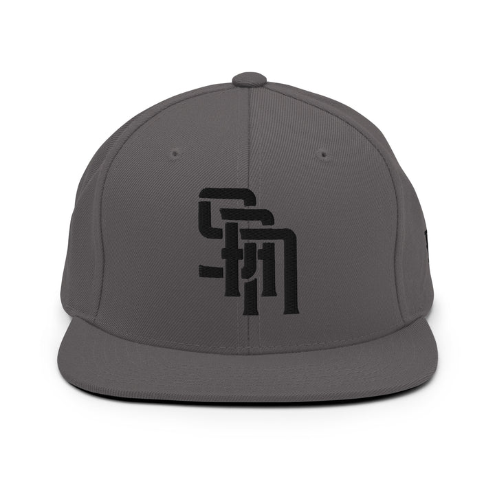 "SAN" Wool Blend Snapback | E Luna Brand SELECT | 3 Black Thread Logos | 3D Puff Edition