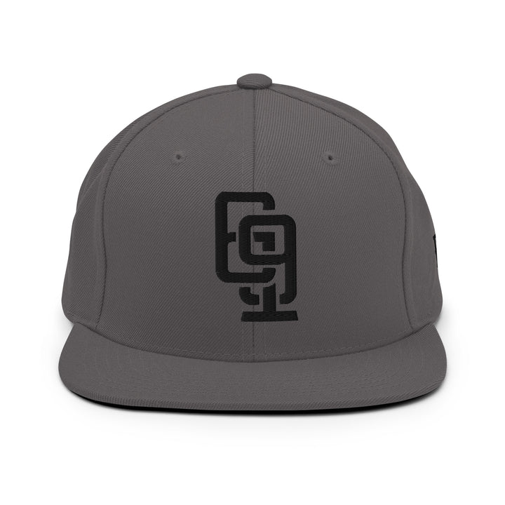 "619" Wool Blend Snapback | E Luna Brand SELECT | 3 Black Thread Logos | 3D Puff Edition