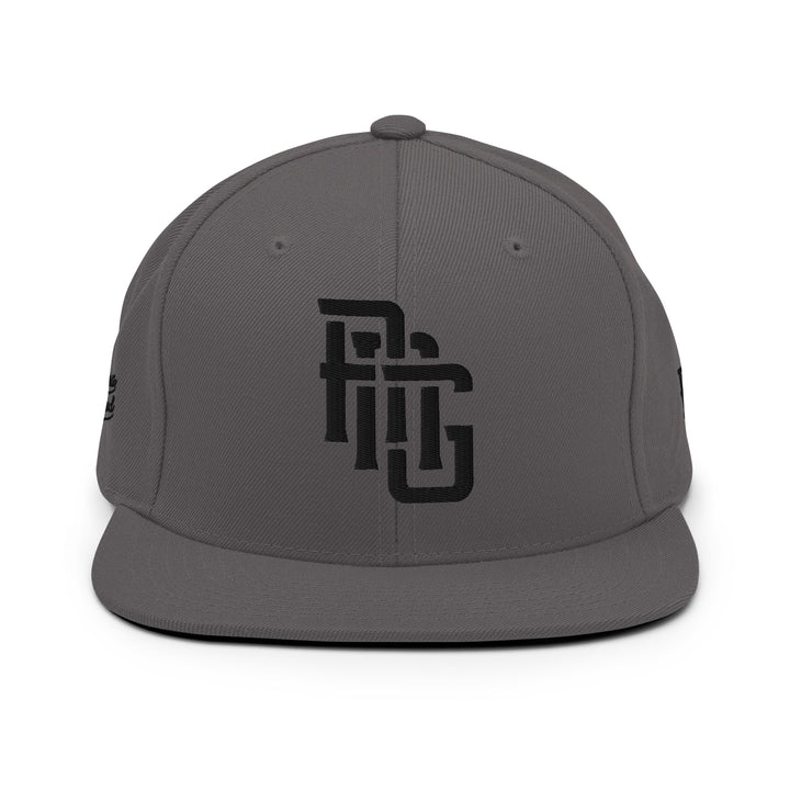 "ANG" Wool Blend Snapback | E Luna Brand PREMIUM | 4 Black Thread Logos [3D Puff Edition]