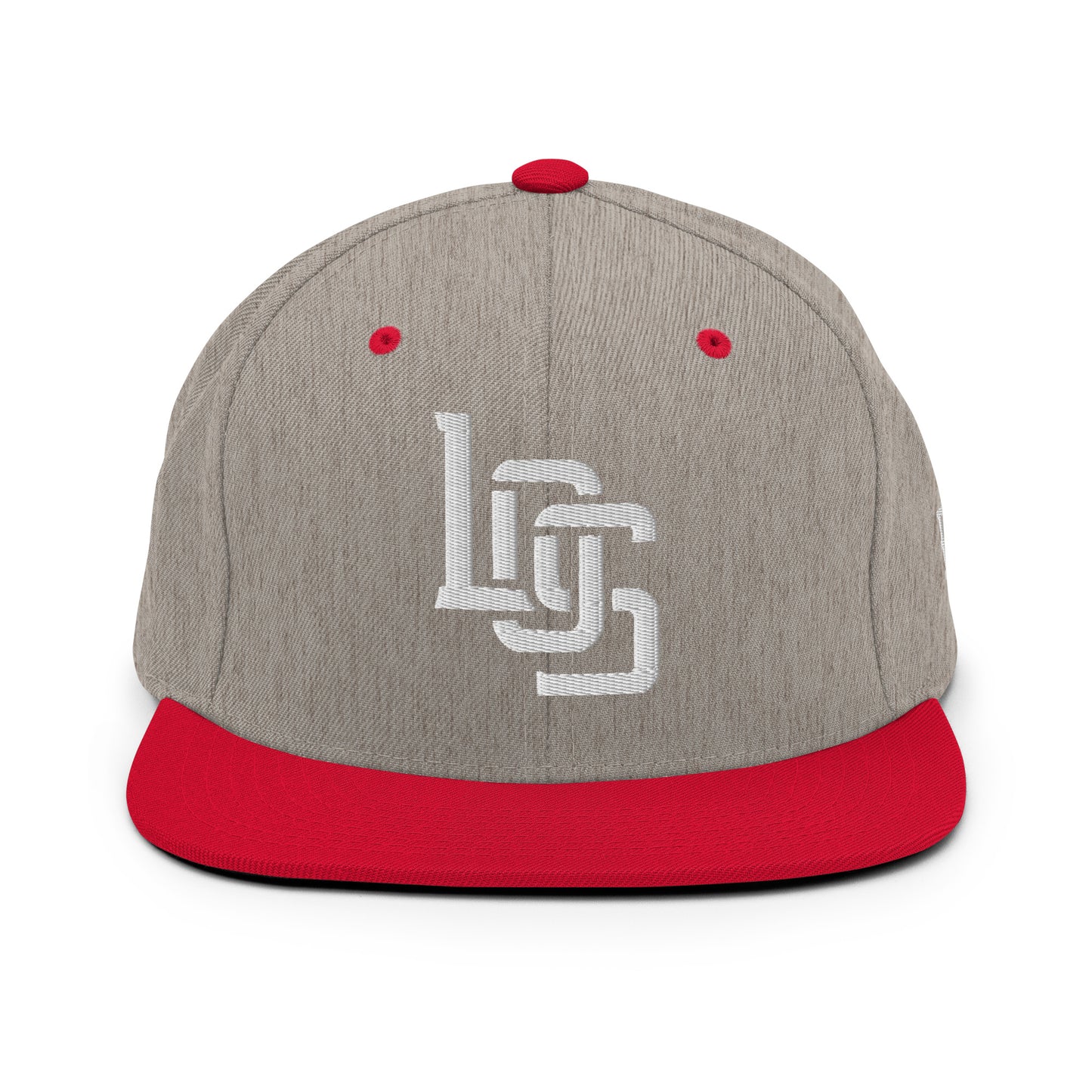 "LOS" Wool Blend Snapback | E Luna Brand ESSENTIAL | 2 White Thread Logos