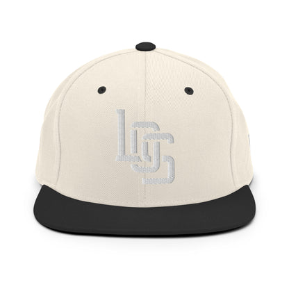 "LOS" Wool Blend Snapback | E Luna Brand ESSENTIAL | 2 White Thread Logos