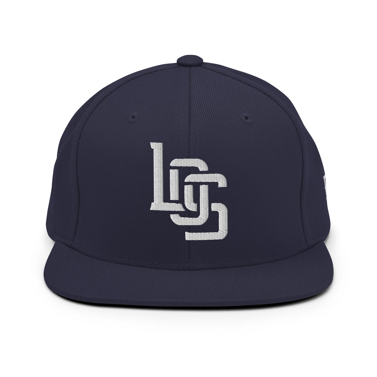 "LOS" Wool Blend Snapback | E Luna Brand ESSENTIAL | 2 White Thread Logos