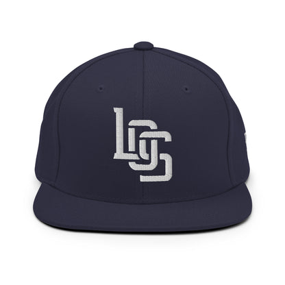 "LOS" Wool Blend Snapback | E Luna Brand ESSENTIAL | 2 White Thread Logos