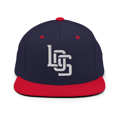 "LOS" Wool Blend Snapback | E Luna Brand ESSENTIAL | 2 White Thread Logos