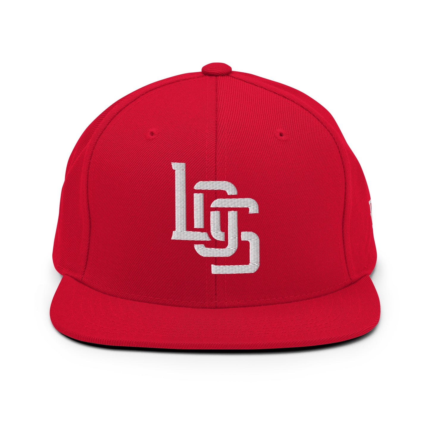 "LOS" Wool Blend Snapback | E Luna Brand ESSENTIAL | 2 White Thread Logos