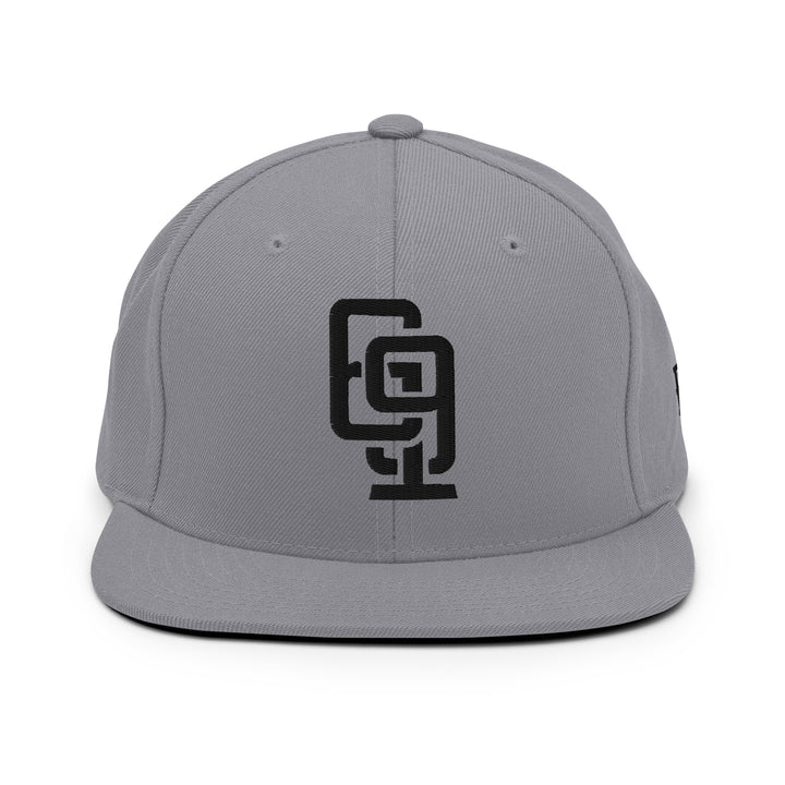 "619" Wool Blend Snapback | E Luna Brand ESSENTIAL | 2 Black Thread Logos | 3D Puff Edition