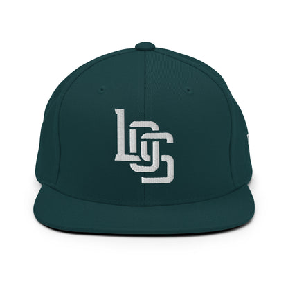 "LOS" Wool Blend Snapback | E Luna Brand ESSENTIAL | 2 White Thread Logos