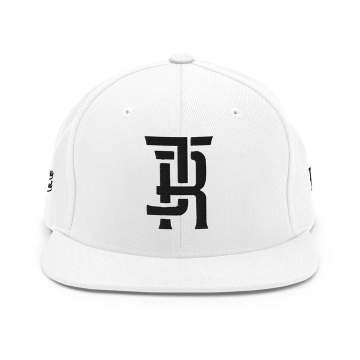 "JR" 2.0 Wool Blend Snapback | E Luna Brand PREMIUM | 4 Black Thread Logos | 3D Puff Edition