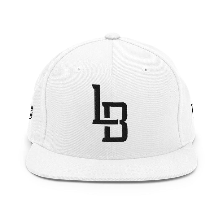 Long Beach "LB" PREMIUM Wool Blend Snapback — front view