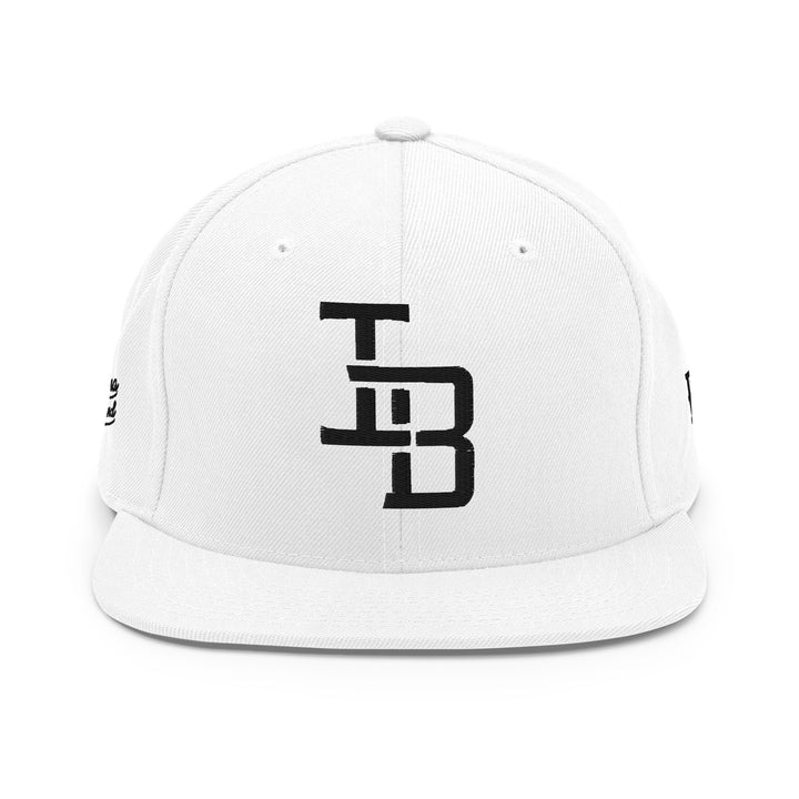 "IB" 2.0 Wool Blend Snapback | E Luna Brand PREMIUM | 4 Black Thread Logos | 3D Puff Edition