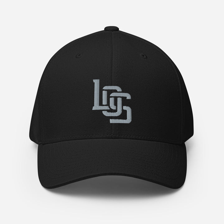 "LOS" Structured Twill Cap | E Luna Brand ESSENTIAL | 2 Grey Thread Logos