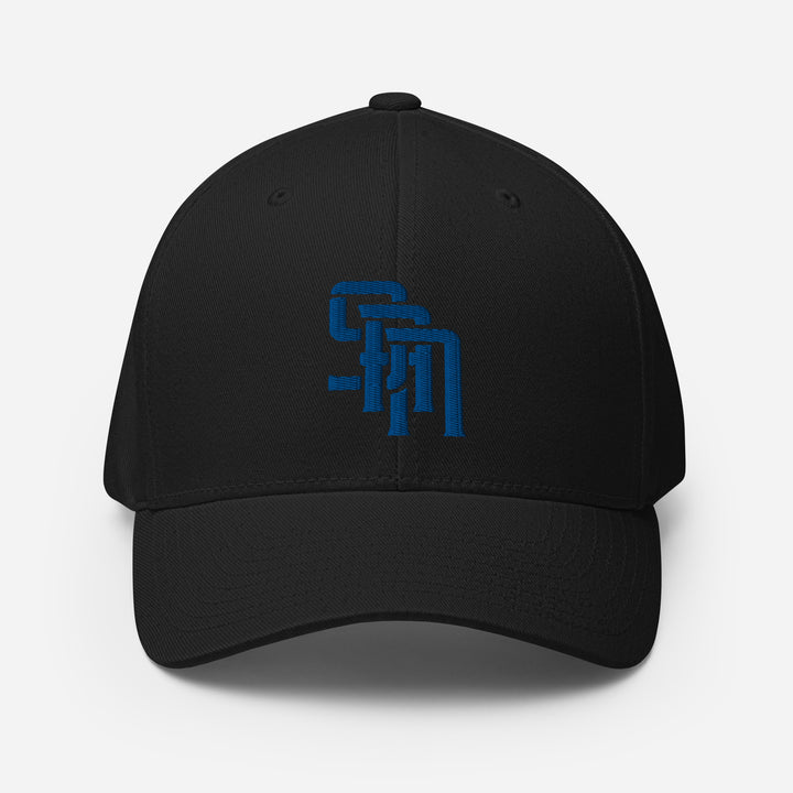"SAN" Structured Twill Cap | E Luna Brand SELECT | 3 Royal Thread Logos | 3D Puff Edition