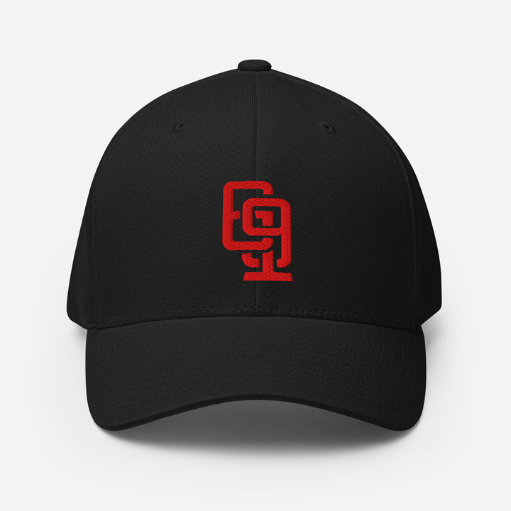 "619" Structured Twill Cap | E Luna Brand SELECT | 3 Red Thread Logos | 3D Puff Edition