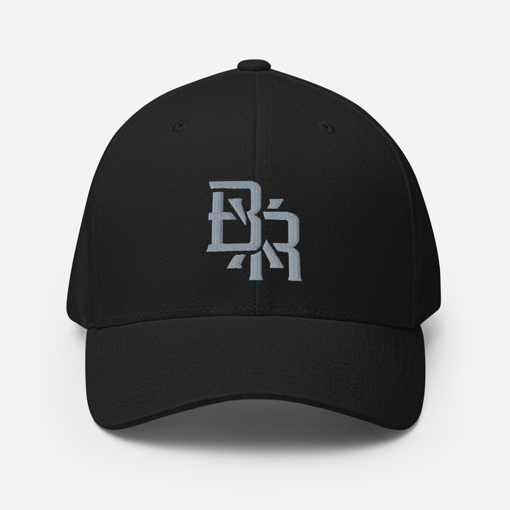 "BXR" Structured Twill Cap | E Luna Brand SELECT | 3 Grey Thread Logos [3D Puff Edition]