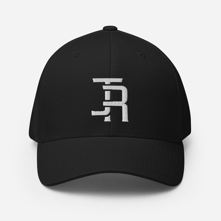 "JR" Structured Twill Cap | E Luna Brand PREMIUM | 4 White Thread Logos | 3D Puff Edition