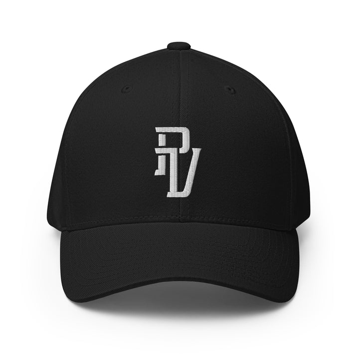 Puerto Vallarta "PV" PREMIUM Structured Twill Cap — front view