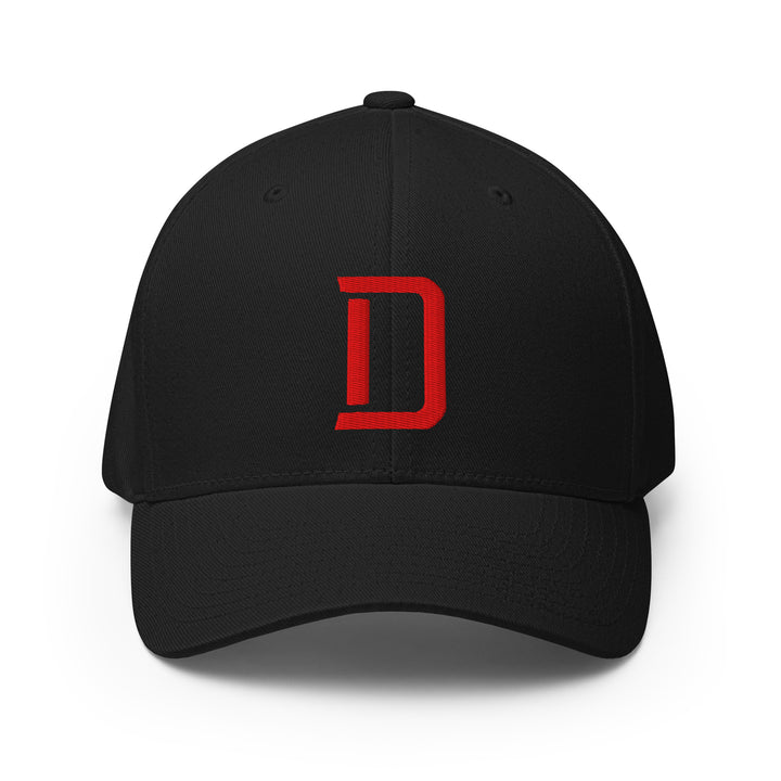 "D" Structured Twill Cap | E Luna Brand SELECT | 3 Red Thread Logos | 3D Puff Edition
