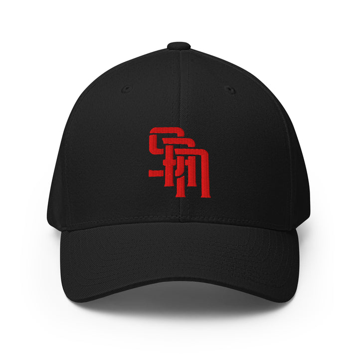 "SAN" Structured Twill Cap | E Luna Brand CLASSIC | 1 Red Thread Logo | 3D Puff Edition