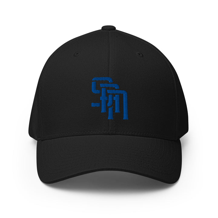 "SAN" Structured Twill Cap | E Luna Brand ESSENTIAL | 2 Royal Thread Logos | 3D Puff Edition