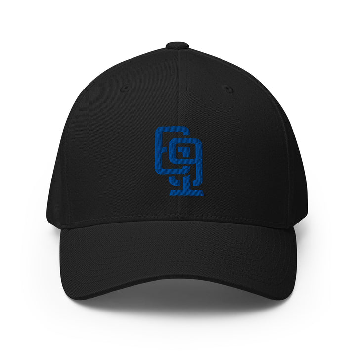"619" Structured Twill Cap | E Luna Brand ESSENTIAL | 2 Royal Thread Logos | 3D Puff Edition