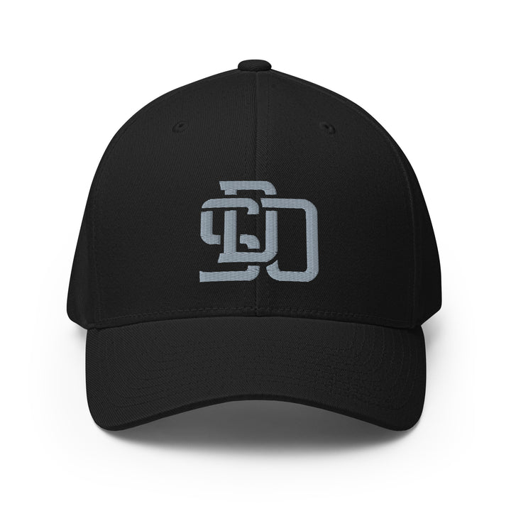 "SDO" Structured Twill Cap | E Luna Brand CLASSIC | 1 Grey Thread Logo | 3D Puff Edition