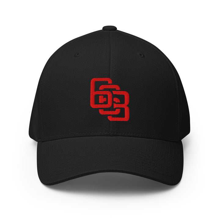 "663" Structured Twill Cap | E Luna Brand SELECT | 3 Red Thread Logos | 3D Puff Edition