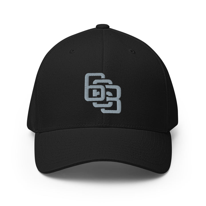 "663" Structured Twill Cap | E Luna Brand CLASSIC | 1 Grey Thread Logo | 3D Puff Edition