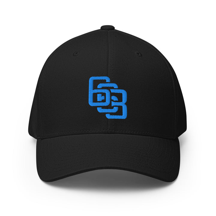 "663" Structured Twill Cap | E Luna Brand CLASSIC | 1 Aqua/Teal Thread Logo | 3D Puff Edition