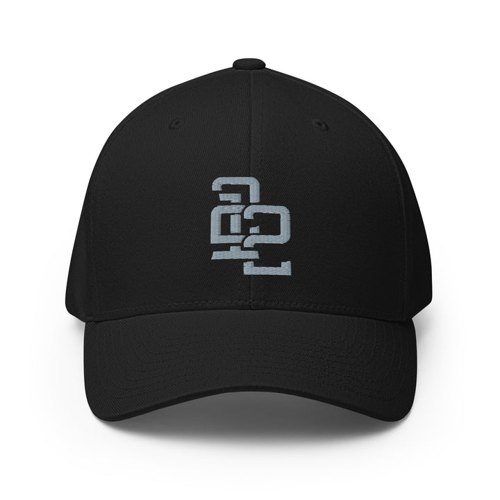 "212" Structured Twill Cap | E Luna Brand ESSENTIAL | 2 Grey Thread Logos | 3D Puff Edition