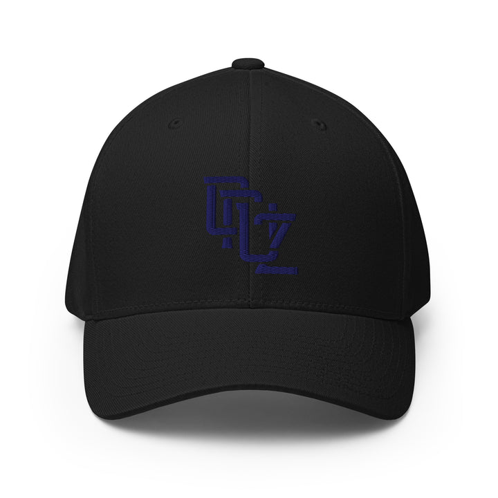 "CRUZ" Structured Twill Cap | E Luna Brand CLASSIC | 1 Navy Thread Logo | 3D Puff Edition