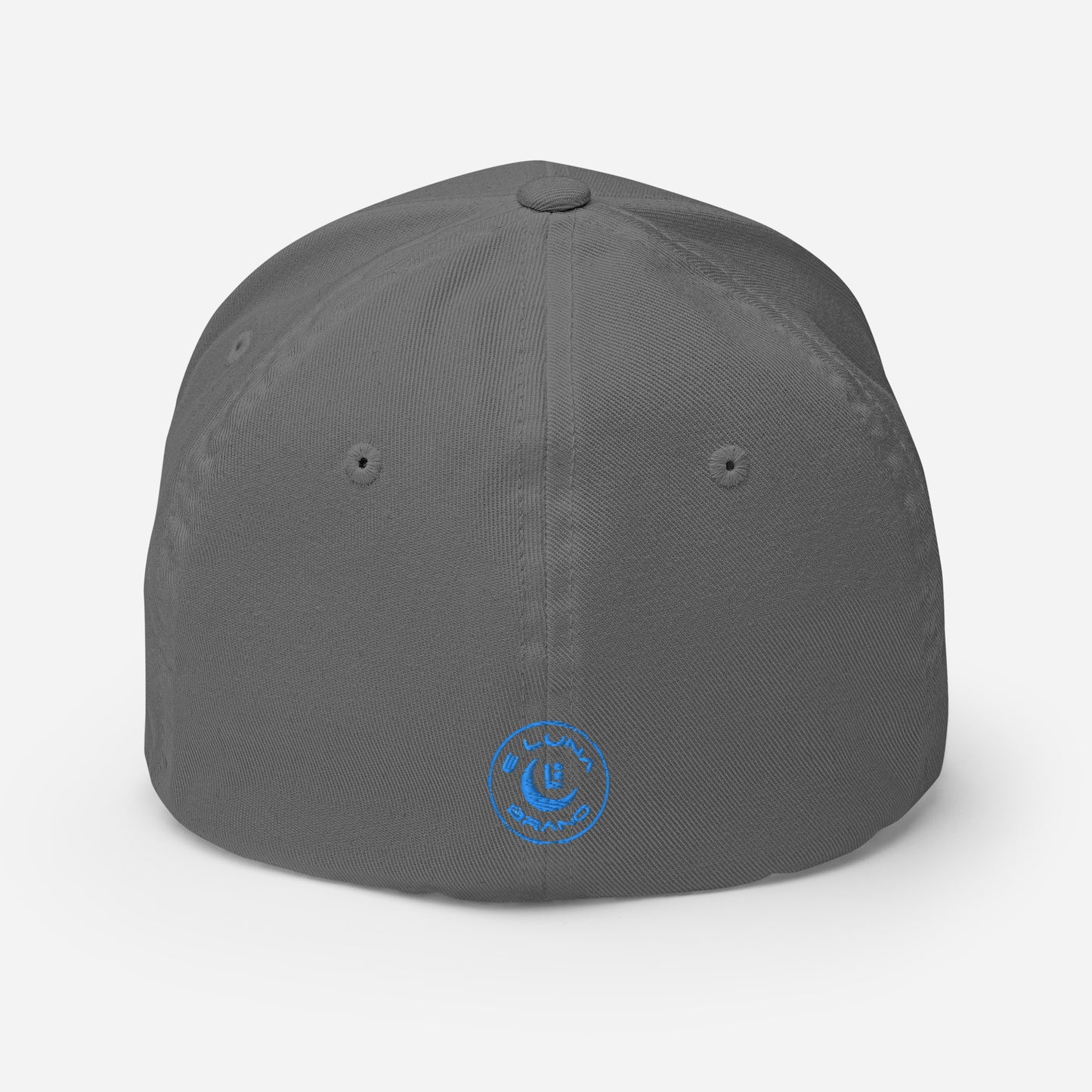 "619" Structured Twill Cap | E Luna Brand SELECT | 3 Aqua/Teal Thread Logos [3D Puff Edition]