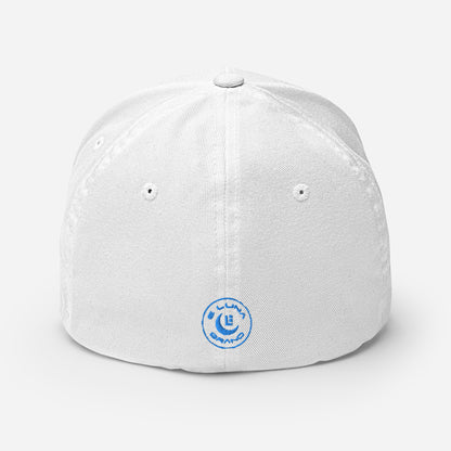 "619" Structured Twill Cap | E Luna Brand SELECT | 3 Aqua/Teal Thread Logos [3D Puff Edition]