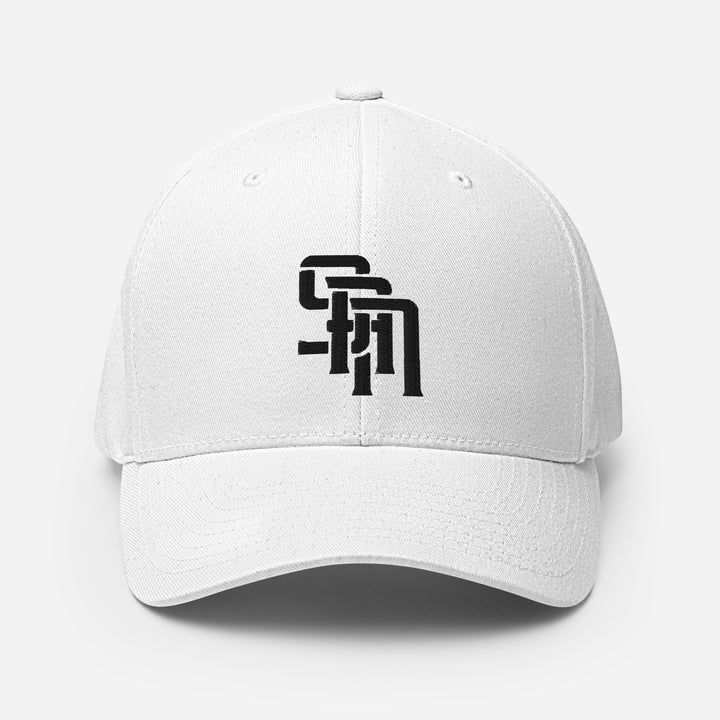 "SAN" Structured Twill Cap | E Luna Brand SELECT | 3 Black Thread Logos | 3D Puff Edition