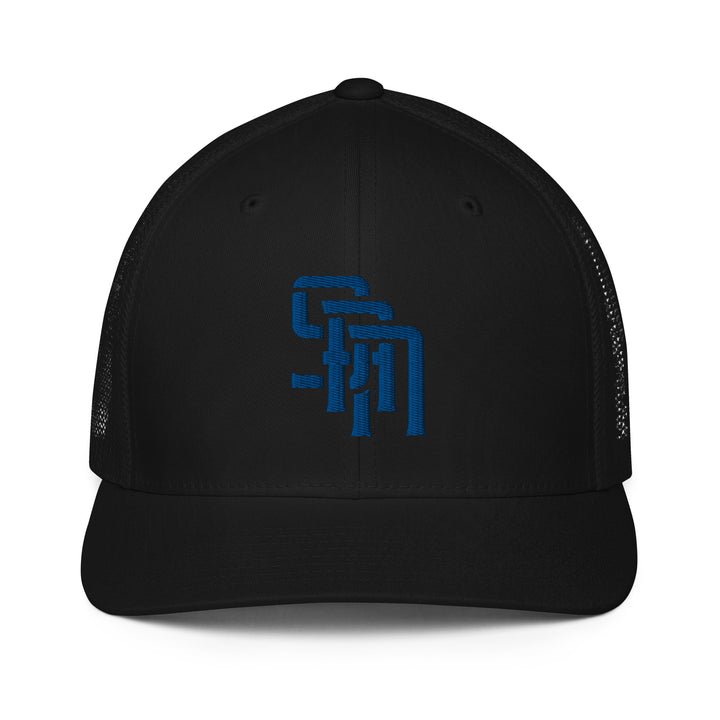 "SAN" Closed-Back Trucker Cap | E Luna Brand CORE | 1 Royal Thread Logo